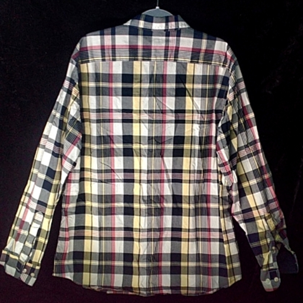 128 UEC Banana Republic Men's button up shirt size XL collar pocket shipping - Picture 9 of 10